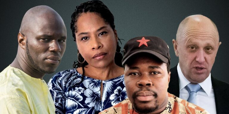 Pro-russian voices in africa: kemi seba, nathalie yamb and their networks