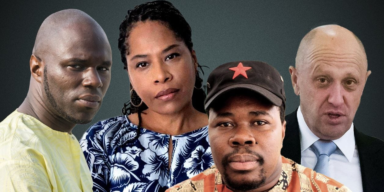 Pro-russian voices in africa: kemi seba, nathalie yamb and their networks