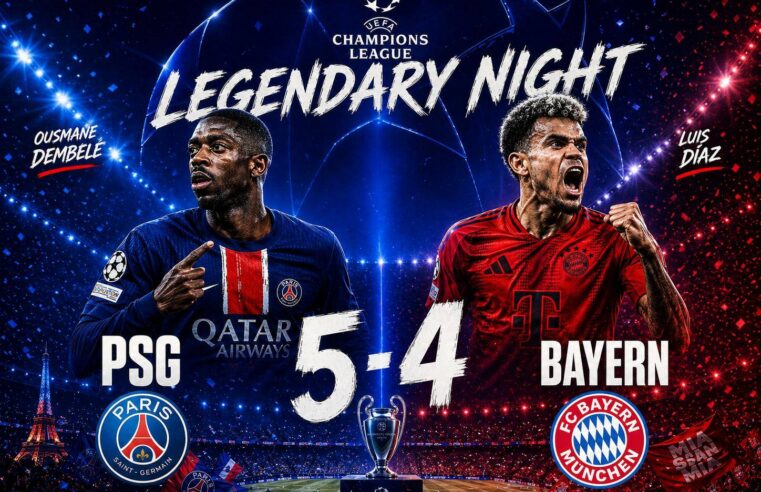 PSG stuns Bayern Munich in Champions League thriller