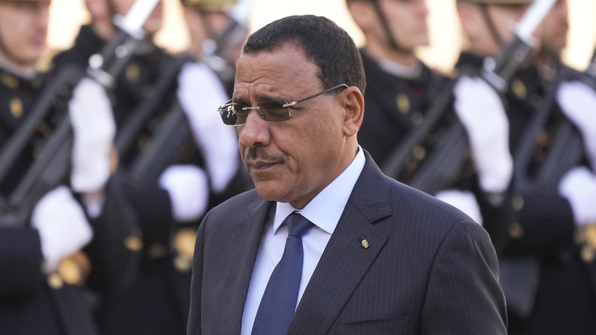 Former Niger president mohamed bazoum still held illegally after two years