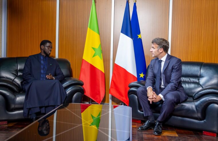 Senegal France talks: faye macron discuss key partnerships in Nairobi