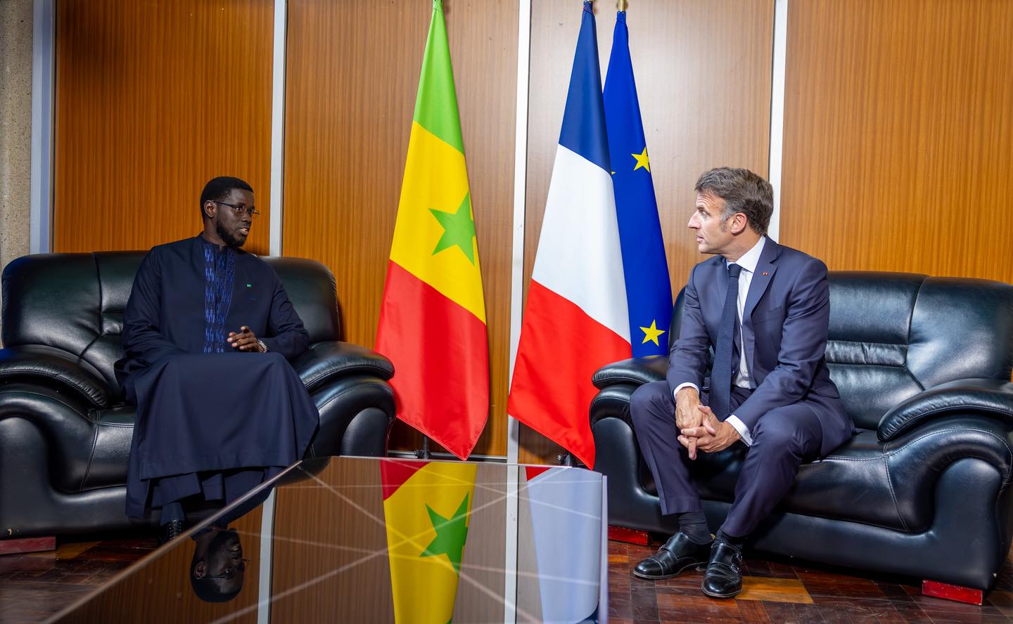 Senegal France talks: faye macron discuss key partnerships in Nairobi