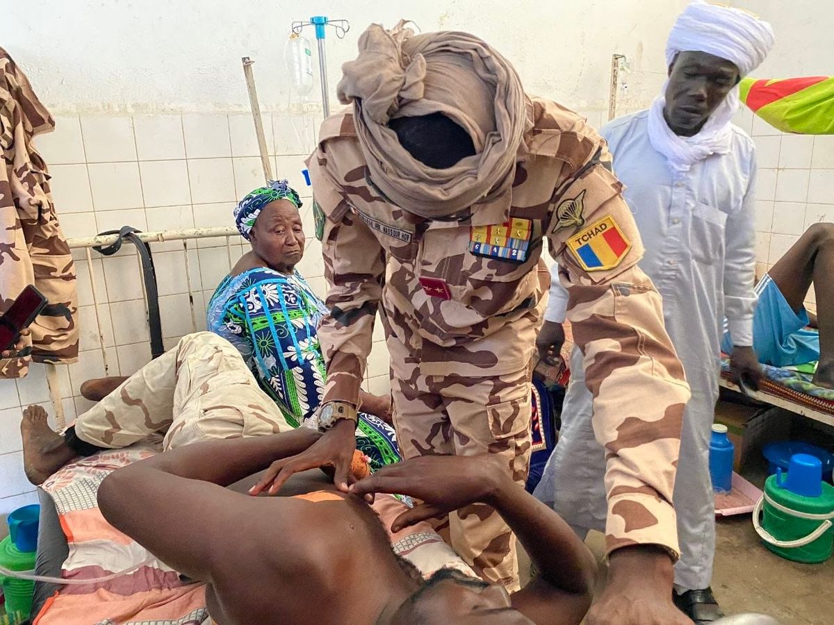 Chad-CAR joint force commander visits injured soldiers, urges N’Djamena transfer