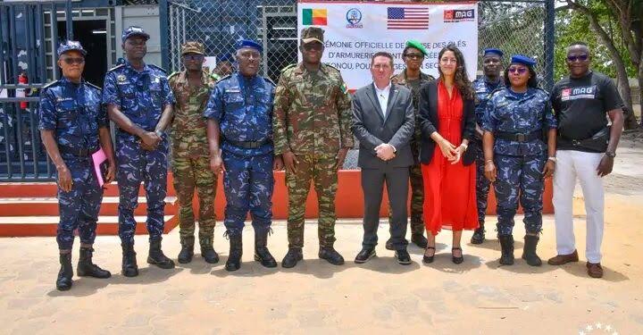 Bénin and US bolster border security with MIDAS system at Hillacondji