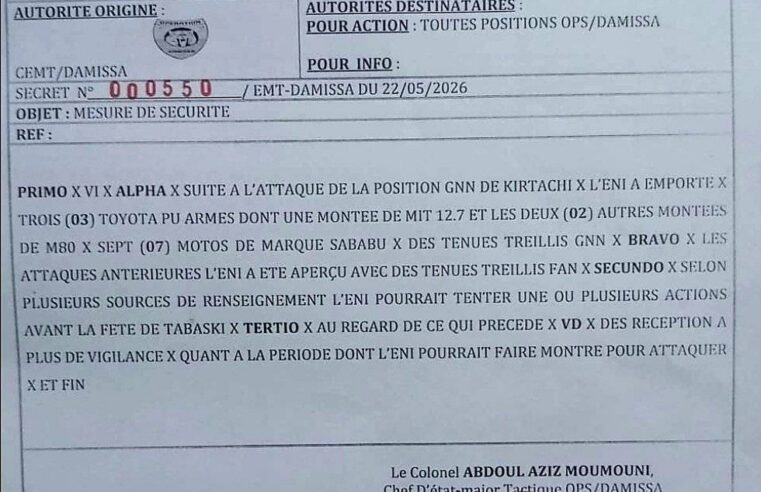 Classified report unveils full scope of JNIM’s kirtachi spoils in Niger