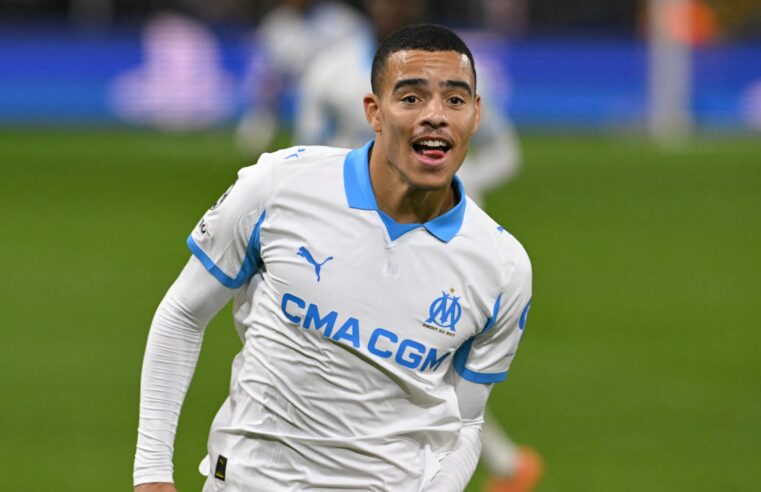 AS Roma pursues Mason Greenwood as Marseille demands 50 million euros
