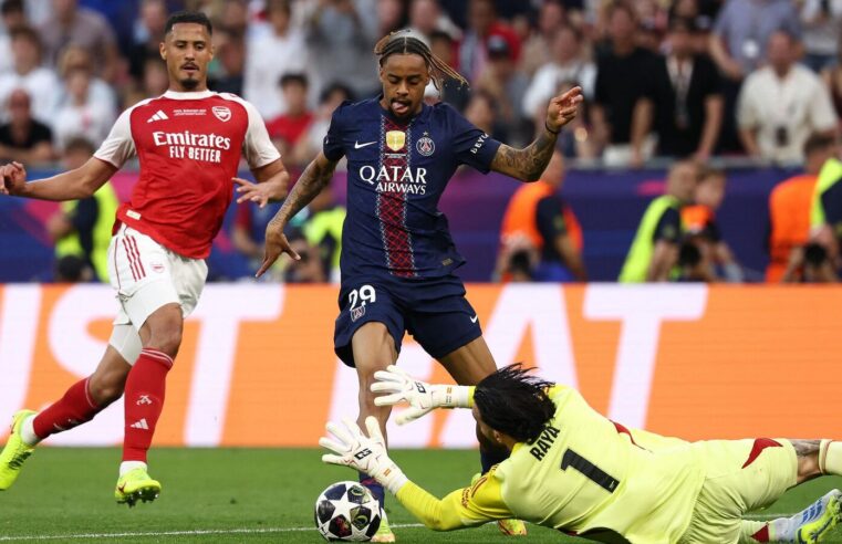 Bradley barcola’s humorous take on missed chances after psg’s champions league triumph