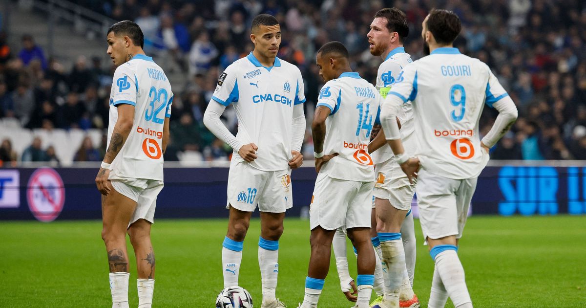 Live olympic de marseille vs stade rennais in ligue 1 at velodrome
