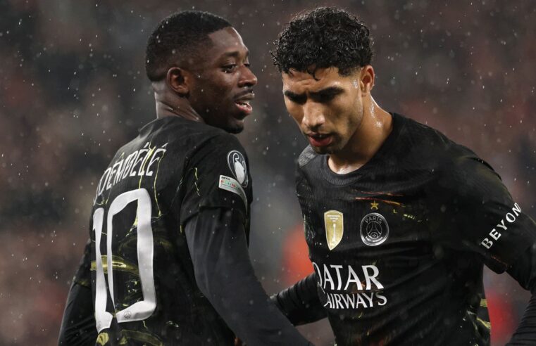 Psg’s champions league final hopes hinge on dembélé and hakimi fitness