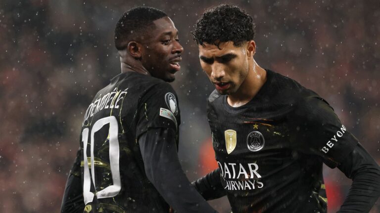 Psg’s champions league final hopes hinge on dembélé and hakimi fitness