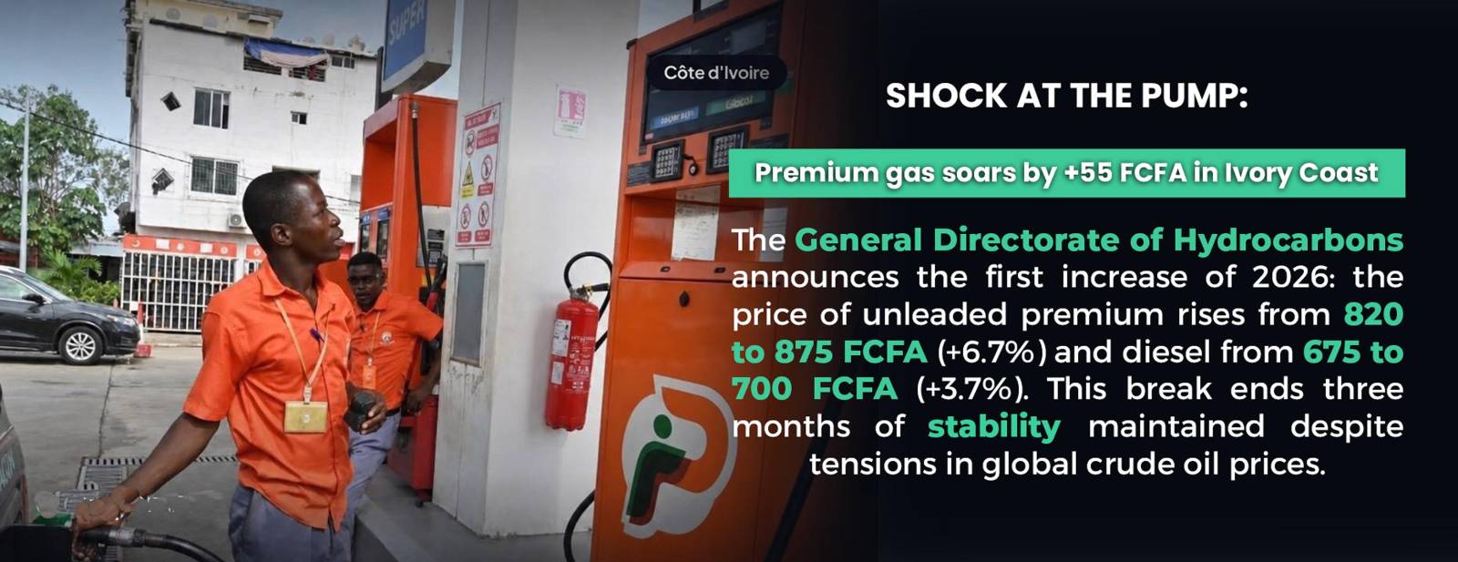 Fuel prices in west africa: ivory coast vs Benin disparity in 2026