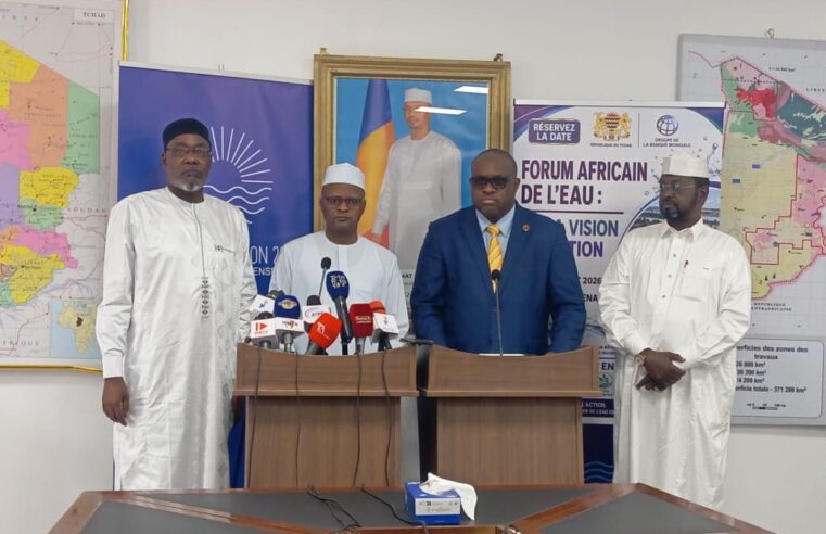Tchad to host african water forum in july 2026