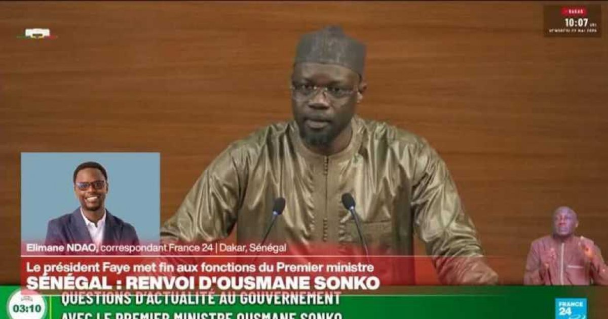 Senegal president sacks prime minister amid deepening political tensions