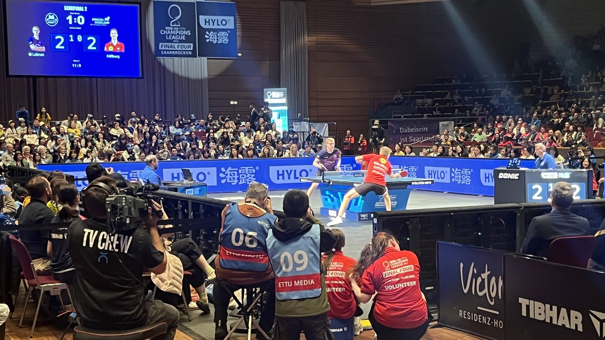Ligue des Champions: ANMTT shocks Düsseldorf to reach final