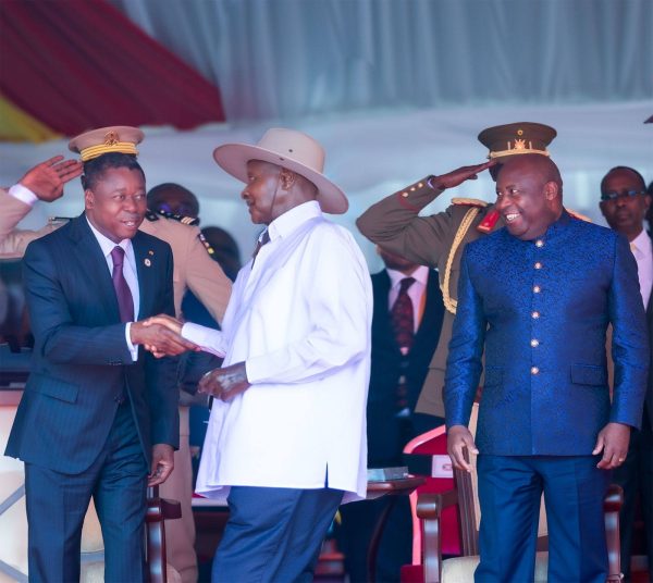 Faure Gnassingbé strengthens ties with Uganda at Museveni’s inauguration