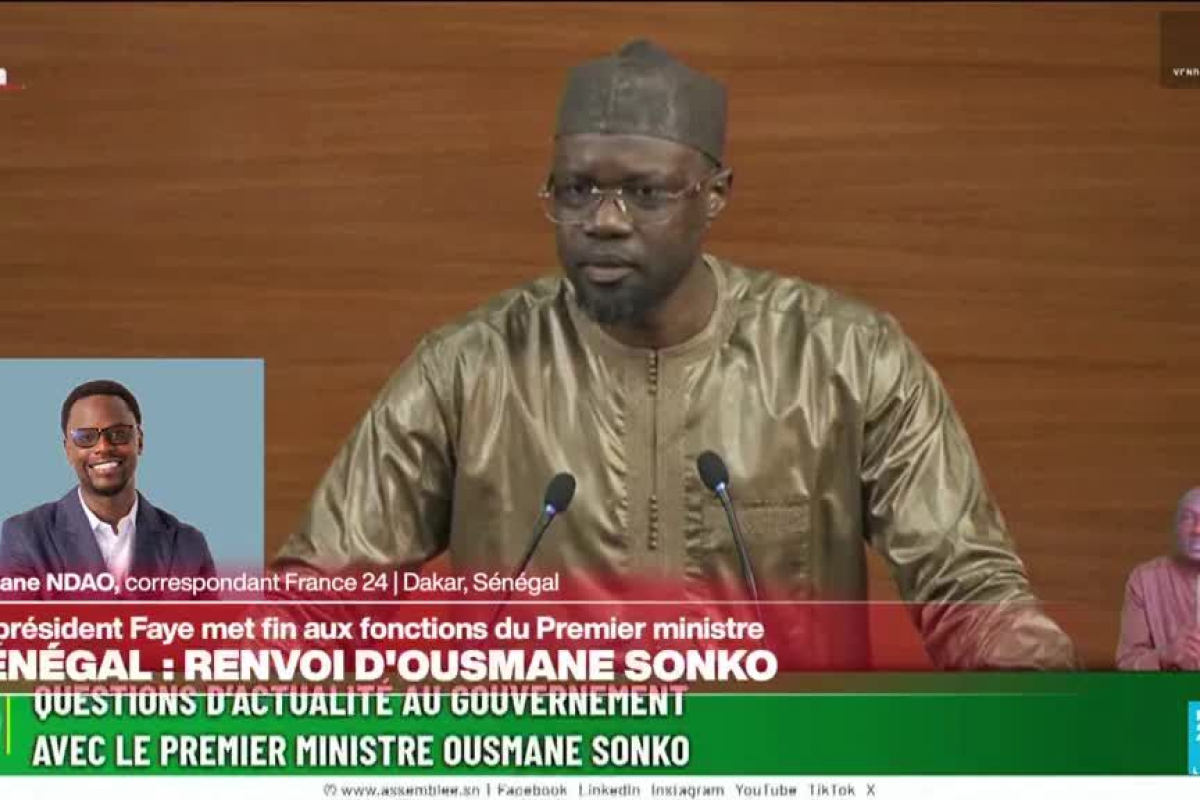 Senegal’s president sacks prime minister amid political shake-up