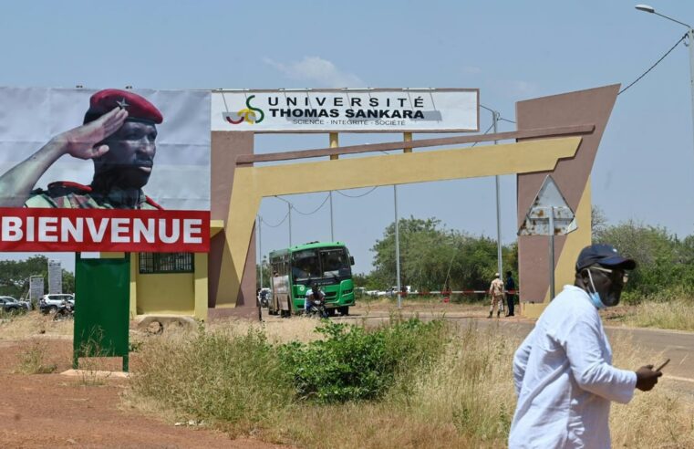 Burkina Faso junta suspends student organization, leader detained
