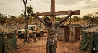 Alarming reports from haut-mbomou: russian mercenaries accused of crucifix-style torture in central african republic