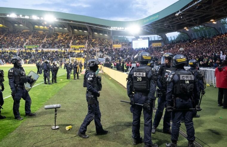 French sports minister condemns ‘unacceptable violence’ at nantes-toulouse ligue 1 clash