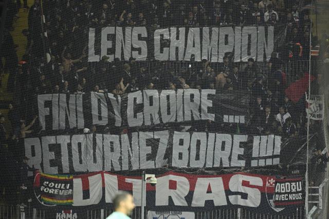 Fan rivalry ignites as PSG clinches Ligue 1 title at Lens