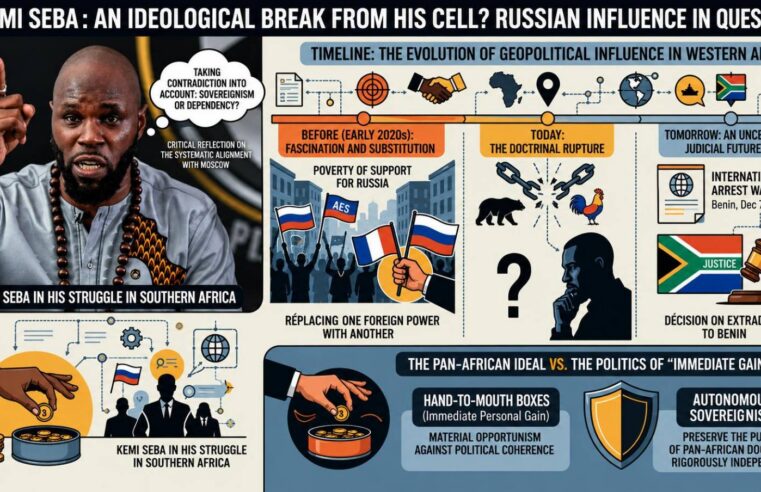 Panafricanist Kemi Seba rethinks Russian alliance from prison cell
