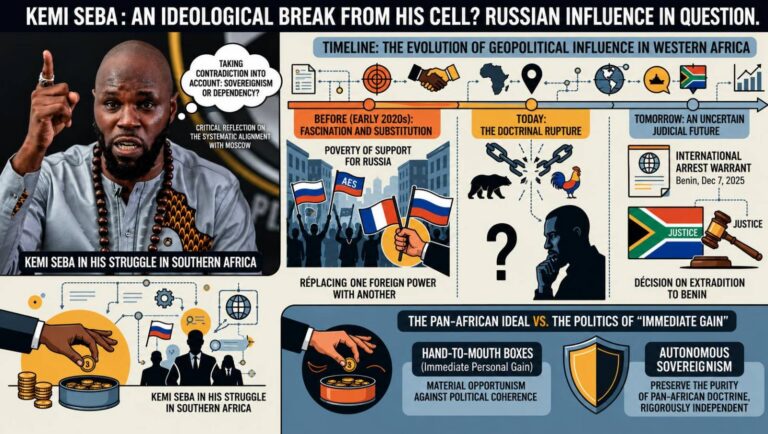Panafricanist Kemi Seba rethinks Russian alliance from prison cell