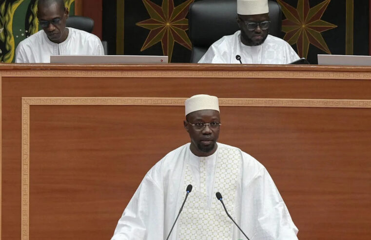 Ousmane Sonko becomes president of Senegal’s National Assembly