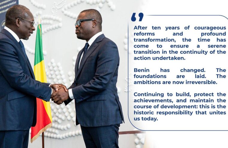 Bénin bids farewell to Patrice Talon as new leader prepares to take office