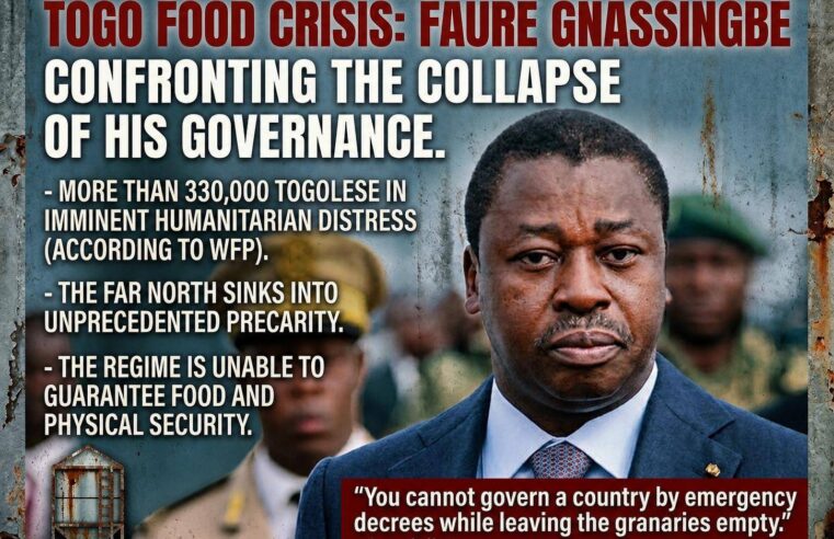 Togo’s deepening food crisis: a test for president gnassingbé’s administration
