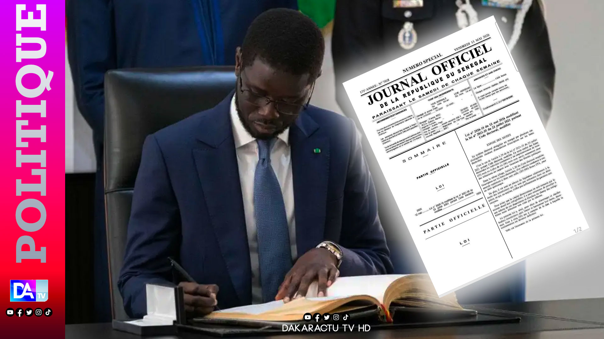 Senegal electoral reform: clear rules on voting rights restoration after five years