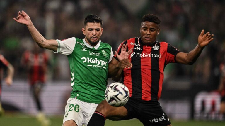 Scoreless stalemate between saint-étienne and nice sets up tense ligue 1 play-off decider