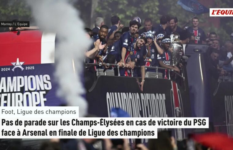 Paris champions league parade cancelled after psg arsenal final