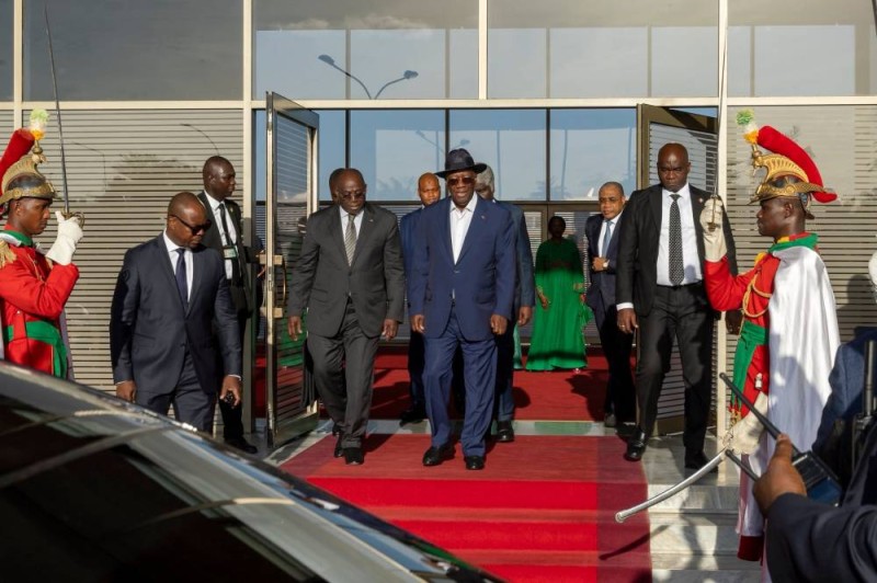 Ivorian president returns from diplomatic mission in Kenya