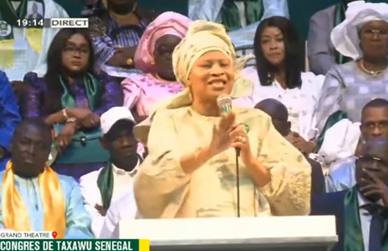Aïssata Tall Sall sparks opposition momentum at Taxawu Sénégal congress