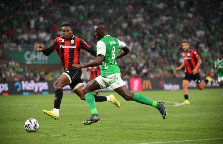 Stalemate in l1/l2 playoff first leg: saint-étienne and nice face decisive return match