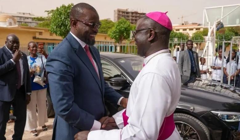 Sonko meets Bishop André Guéye ahead of Popenguine pilgrimage