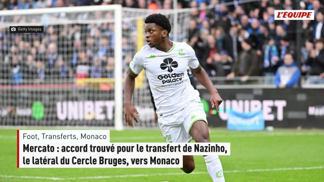 Monaco secures nazinho transfer from cercle bruges in ligue 1 deal