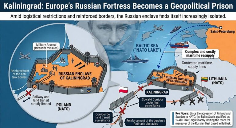 Kaliningrad: Russia’s european fortress trapped by NATO encirclement