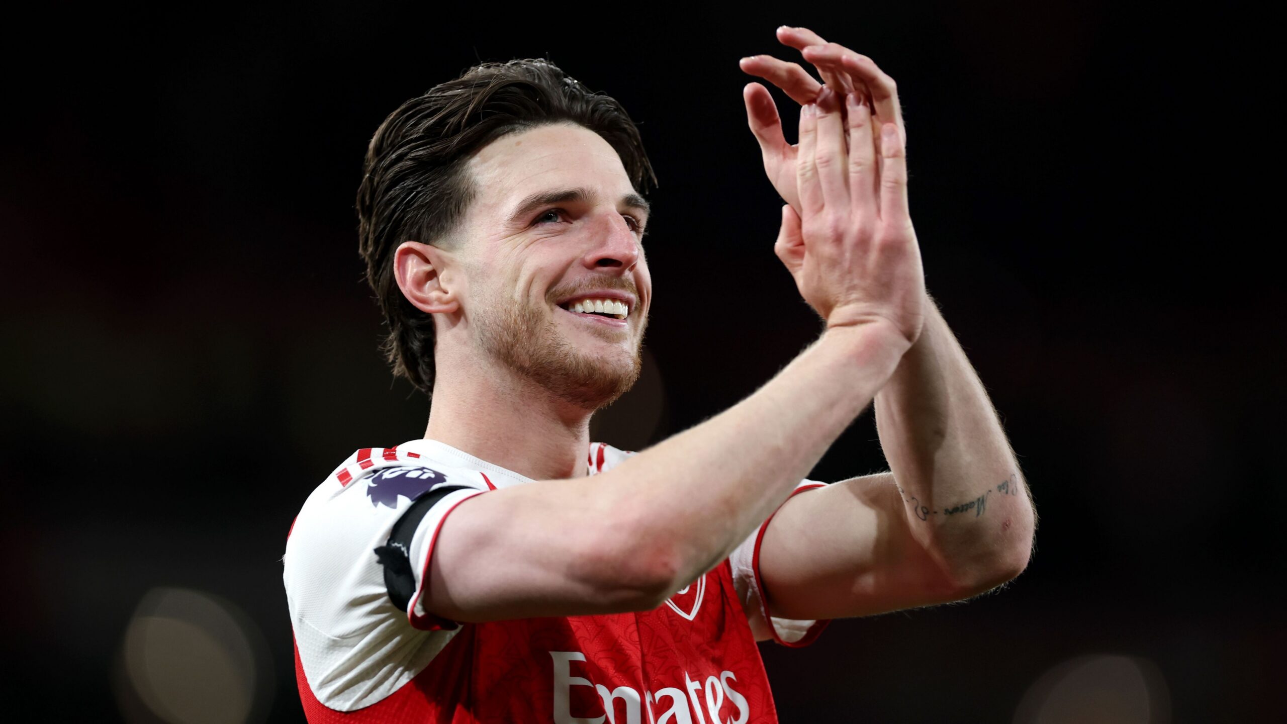 Declan rice’s nervous vigil as arsenal clinches premier league title