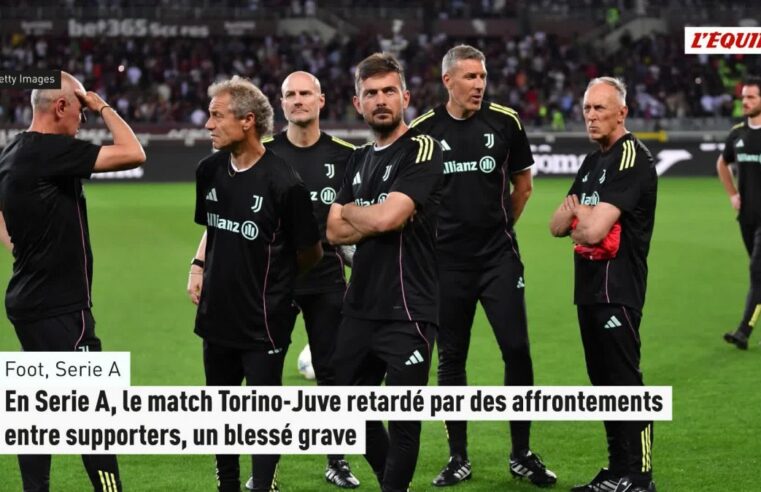 Serie A derby between Torino and Juventus delayed after supporter clashes
