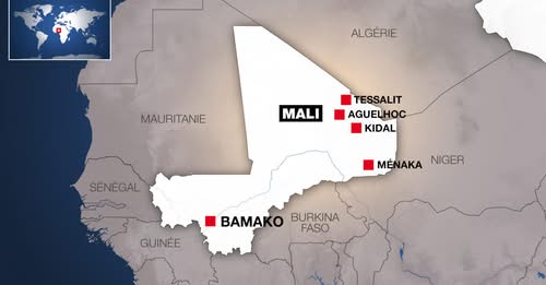Escalation of conflict in northern Mali as armed groups advance toward the capital
