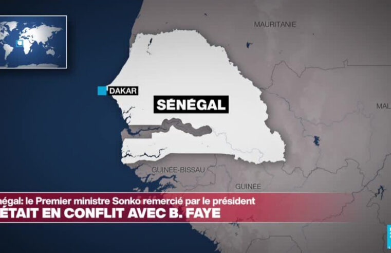 Senegal president sacks prime minister ousmane sonko amid political tensions