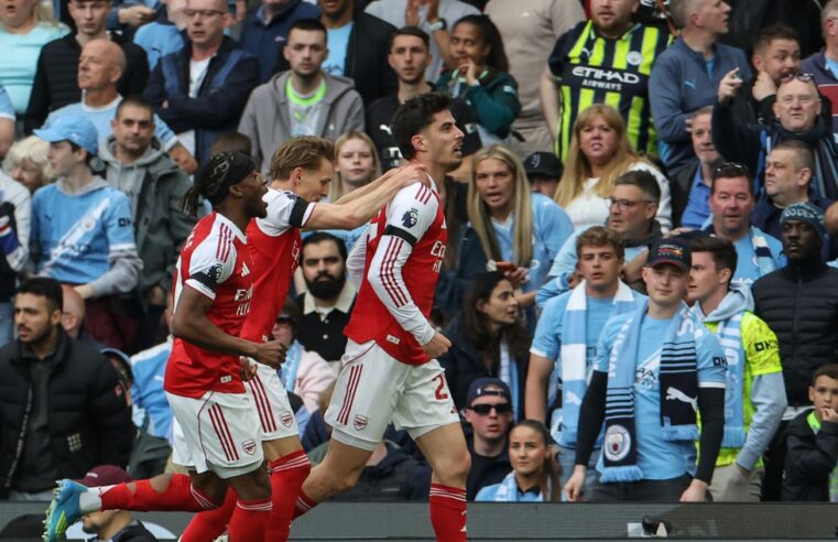 Arsenal claims first english title in 22 years after Manchester City draw
