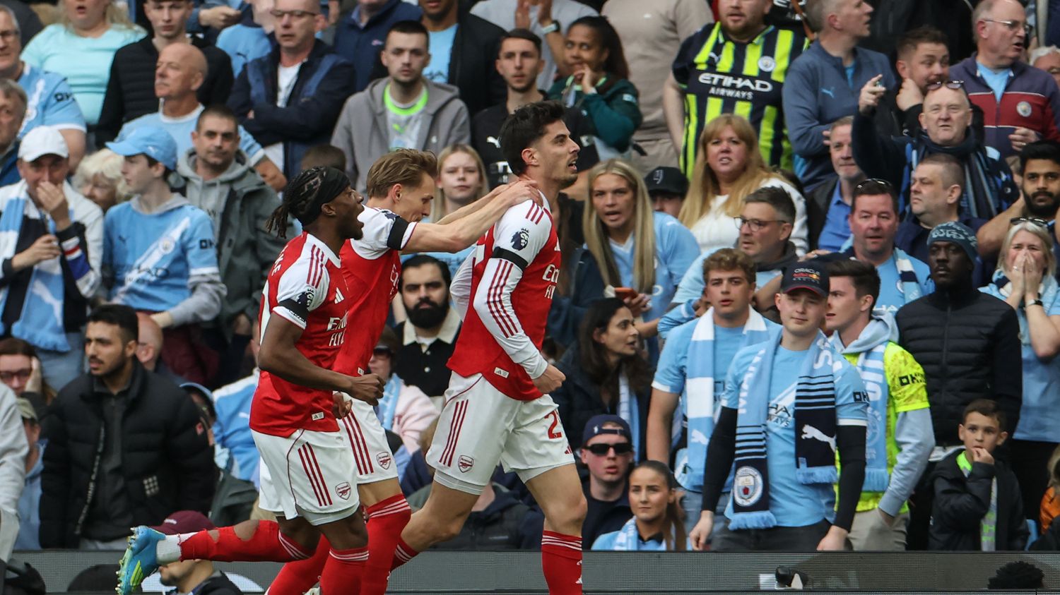 Arsenal claims first english title in 22 years after Manchester City draw