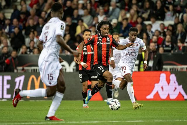 Nice faces st-Étienne playoff after le havre and auxerre secure Ligue 1 survival