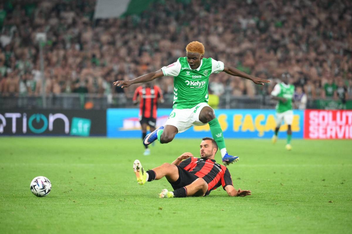 Saint-etienne nice match record low xg in french football