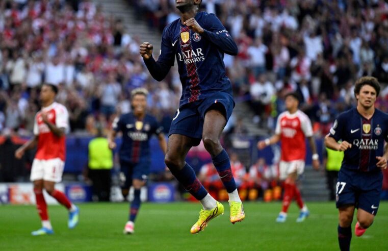 Psg arsenal 1-1: dembele’s dramatic penalty equalizer revives Paris saint-germain’s hopes