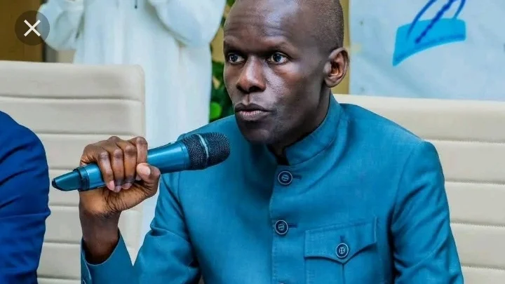Waly Diouf Bodiang delivers a fiery political statement