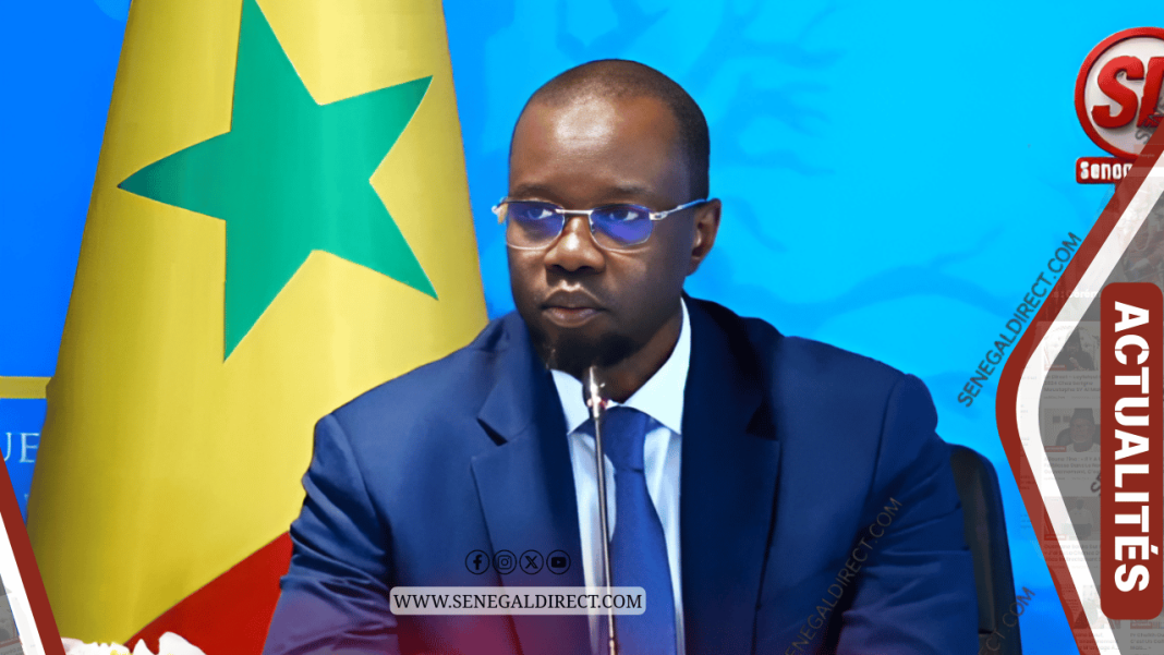Prime Minister Ousmane Sonko addressing judicial delays in Senegal