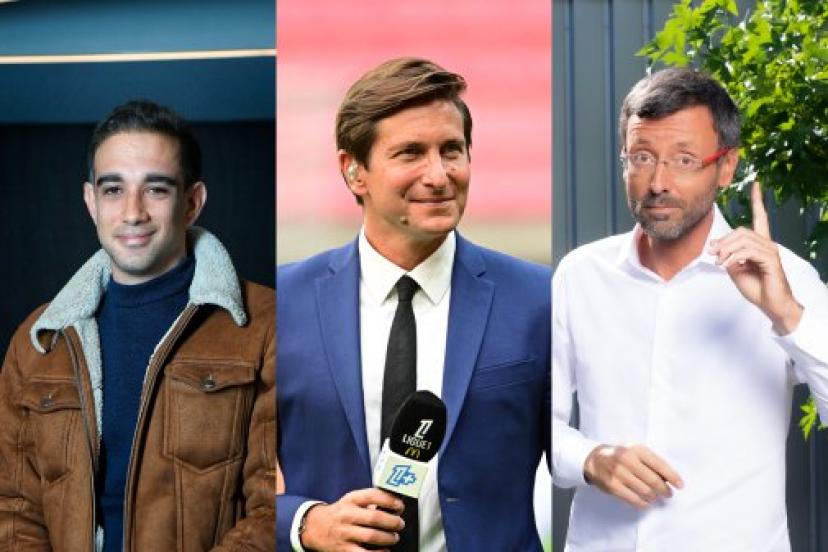 Paul Tchoukriel, Xavier Domergue and Olivier Ménard